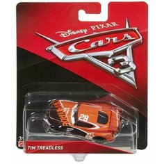 Машинка коллекционная DISNEY PIXAR Cars Mattel Герои мультфильмов Тачки TIM TREADLESS DXV29/DXV41