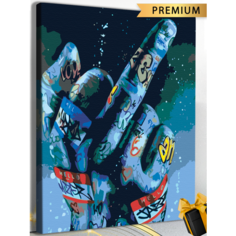 Картина по номерам Граффити