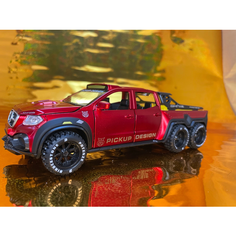 1\24 Металлическая машинка модель Mercedes-benz Мерседес X Classe 6x6 1:24 21см Без бренда
