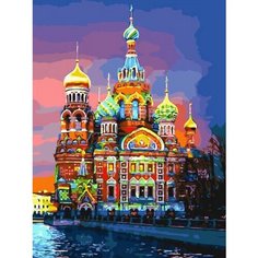 Картина по номерам Храм Спаса на Крови 40х50 см Hobby Home