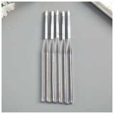 Инструменты для моделирования и придания формы (набор 5 шт) 13 см акрил, резина Noname