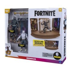 Fortnite - Игровой набор Агент Meowscles (комната агента), 2 фигурки