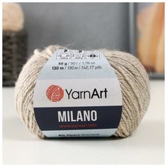 Пряжа "Milano" 8%альпака, 20%шерсть, 8%вискоза, 64%акрил 130м/50гр (870) Yarn Art