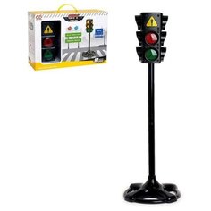 Светофор "Главная дорога", высота 75 см, световые и звуковые эффекты, аксессуар для машинок Noname