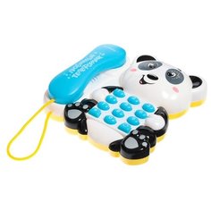 Развивающая игрушка Zabiaka Милая панда" SL-05452, звук, свет 7508061, белый 