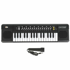 Электронный синтезатор играем вместе ZY740803-R 32 клавиши с микрофоном