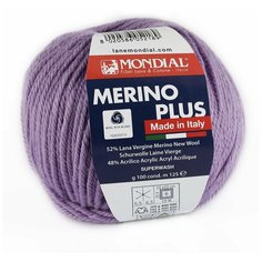 Пряжа Merino Plus Mondial - 1 моток (125 м, 100 гр), цвет 155