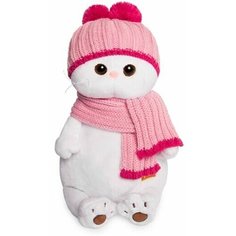 Мягкая игрушка Буди Баса Budi Basa Кошечка Ли-Ли в розовой шапке с шарфом, 24 см, LK24-022 Lego