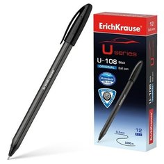 Ручка шариковая ErichKrause U-108 Original Stick, узел 1.0 мм, чернила черные