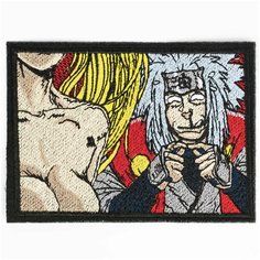 Нашивка, шеврон, патч (patch) Аниме Отшельник, размер 8,3*11,5 см Нет бренда