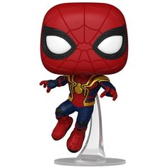 Фигурка Funko POP! Bobble Marvel Spider-Man No Way Home Spider-Man Leaping, Tom Holland 67606, 10 см