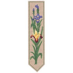 Le Bonheur des Dames Набор для вышивания Bookmark Iris 20 х 4,5 см, 4720