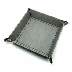 Orks Workshop Dice Tray (Лоток для кубиков) Квадратный Серый