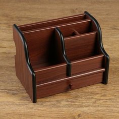 Органайзер 5 секций с выдв ящиком, 21*14*15см No Brand
