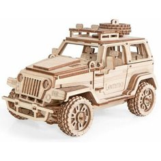 Деревянный Конструктор 3D Внедорожник Трикс 0157 Ранний старт