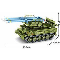 Конструктор зенитно-ракетный комплекс "Куб"/ Российская военная техника «Земля-Воздух» / 506 дет. SY