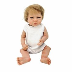 Кукла Реборн виниловая 46см в пакете (FA-057) NPK Doll