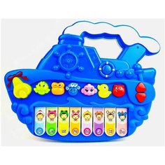 Развивающая интерактивная детская игрушка Пианино знаний PlaySmart