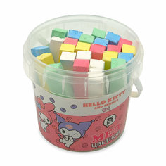 72005 Мелки цветные для письма и рисования Hello Kitty&friends, 25 шт в ведерке, Centrum