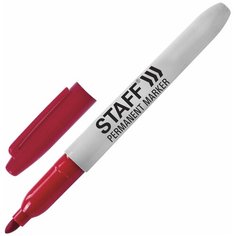 Маркер перманентный (нестираемый) STAFF "EVERYDAY" PM-233, 10 шт.