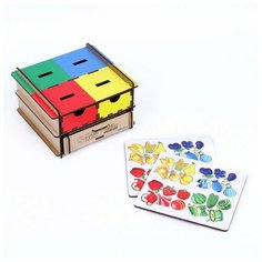 Сортер «Съедобное-несъедобное» Лесная мастерская