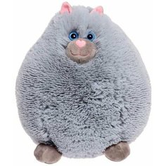 Мягкая игрушка "Кот Пушистик", цвет серый, 30 см Fixsi Toysi