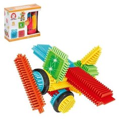 Конструктор игольчатый BRISTLES, 75 деталей, 3 световых элемента No Brand