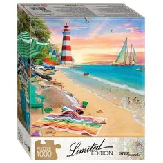 Пазл для детей "Маяк на закате", limited edition, 1000 элементов , игрушки для девочек и мальчиков Нет бренда