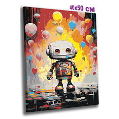 Картина по номерам 40х50 на холсте на подрамнике