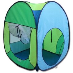 BELON Палатка, 4 грани квадрат, 75 × 75 × 90 см, цвет яркий голубой, салатовый, лимон, бирюза