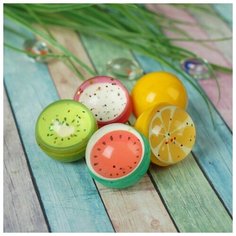 Мяч каучуковый «Фрукты», 3,2 см, виды микс Noname