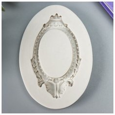 Молд силикон "Рама Греция" 8,2х5,5х1 см Noname