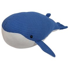 Мягкая игрушка ABtoys Knitted Кит вязаный, 39 см