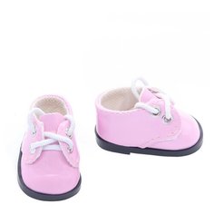 Обувь для кукол, Ботинки на шнурках 5 см для Paola Reina 32 см, Berjuan 35 см, Vidal Rojas 35 см и др, светло-розов Favoridolls