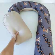 Подушка для беременных U, хлопок Ксенчик Птенчик