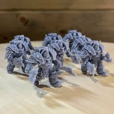 Игровые фигурки Red Butchers Warhammer 40K 8шт. (World Eaters Red Butchers 40K - Пожиратели Миров Красные Мясники) (Warhammer, Вархаммер) Нет бренда