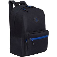 Рюкзак GRIZZLY RQL-218-9 черный-синий, 28х41х18