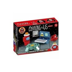 Конструктор Амонг ас / Among us набор Красный 49 pcs нет бренда