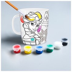 Disney Кружка под роспись "Новый год!", Холодное сердце, 250 мл