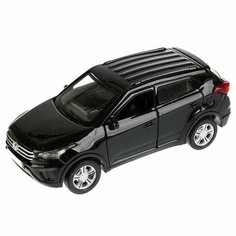 Машина металлическая Hyundai Creta 12 см, открываются двери и багажник, инерционная Технопарк