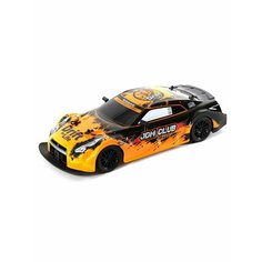 Машинка радиоуправляемая - Nissan GTR Drift на аккумуляторе, с пультом на батарейках, 1 набор MX Model