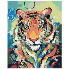 Картина по номерам Тигр 40х50 см АртТойс