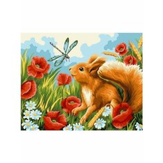 Картина по номерам Белочка 40х50 см АртТойс