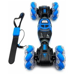 Машинка перевертыш Hyper Skidding (Хайпер скидинг) управление жестами, синяя Китай