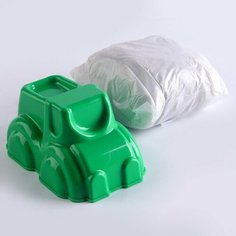 Кинетический песок, формочка 1 шт, «Машинка» в пакете, 450 г, микс Престиж