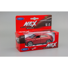 Машинка Welly Lamborghini Urus 1:34-39 красный 43775