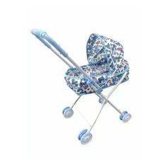 Коляска-люлька для кукол /Енотики/ светящаяся, эл. пит. AG3*6шт. вх. в комплект, металл, пакет ТМ: Наша Игрушка