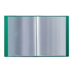 Папка файловая 20 вкладышей Brauberg Стандарт (А4, пластик, 600мкм) зеленая (221593), 30шт.