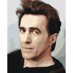 Картина по номерам Вячеслав Бутусов на стену Палитра забав