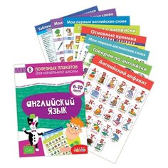 Комплект плакатов «Английский язык» Дрофа Медиа